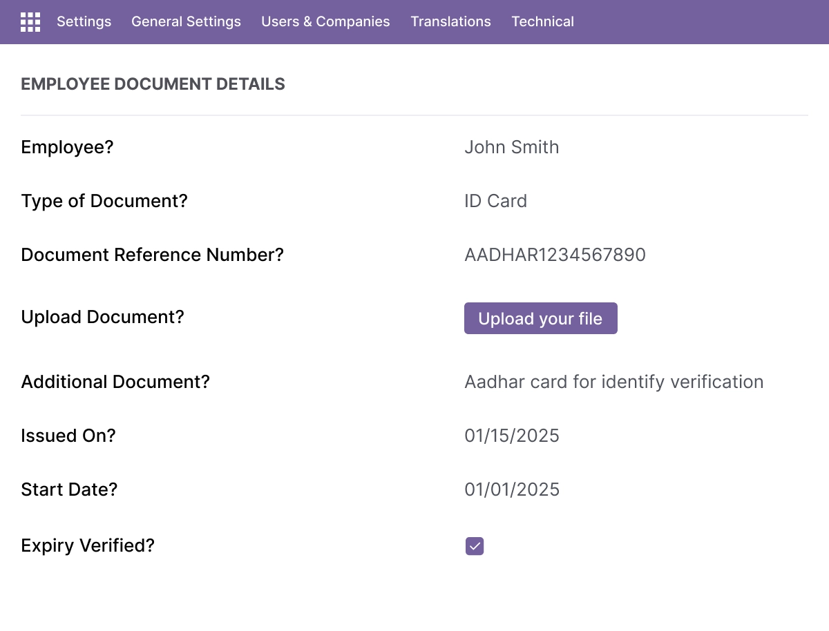 Secure Document Management