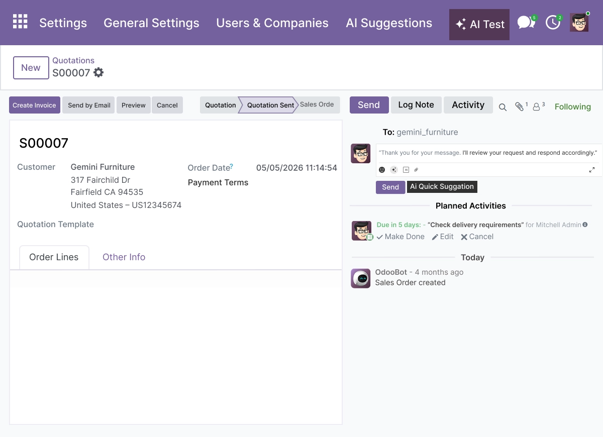 Chatter Message Suggestions - Reply Without Leaving the Record