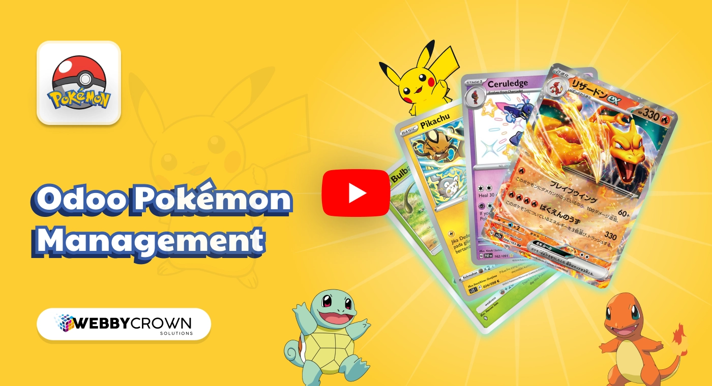 Pokémon card management Odoo