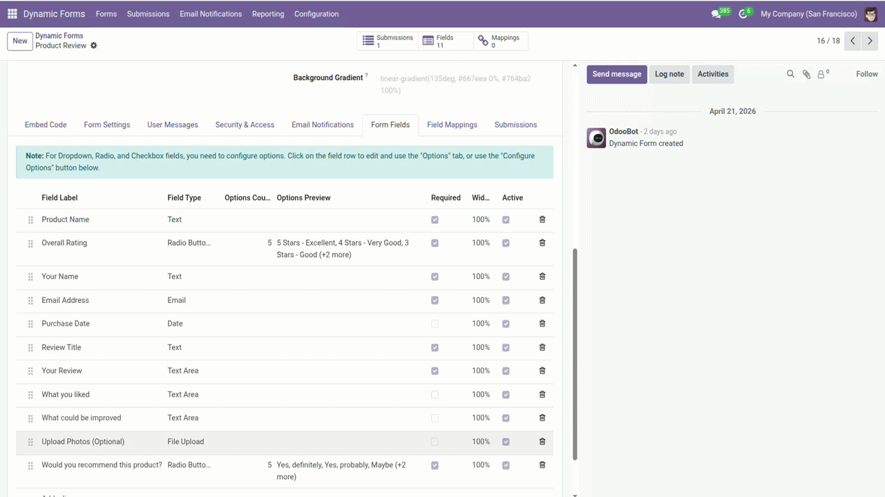 Visual Form Designer - Drag-and-Drop Builder