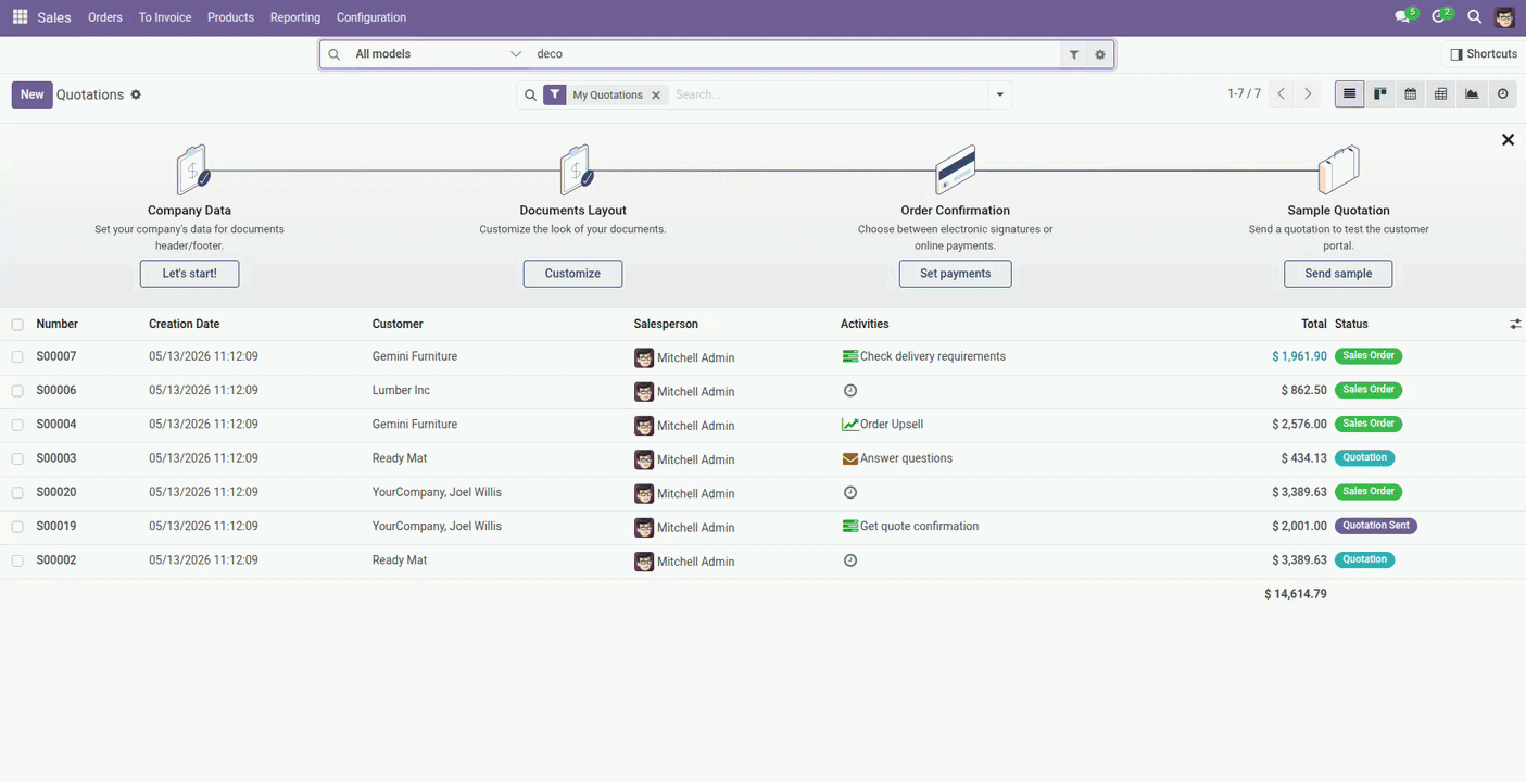 User Preferences - Per-User Layout and Search Settings