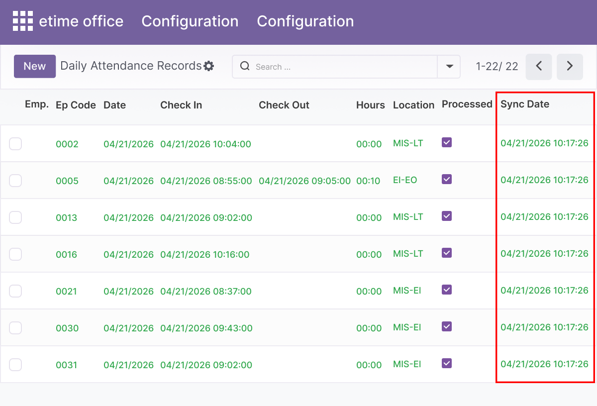 Optional hr.attendance Mirror Sync