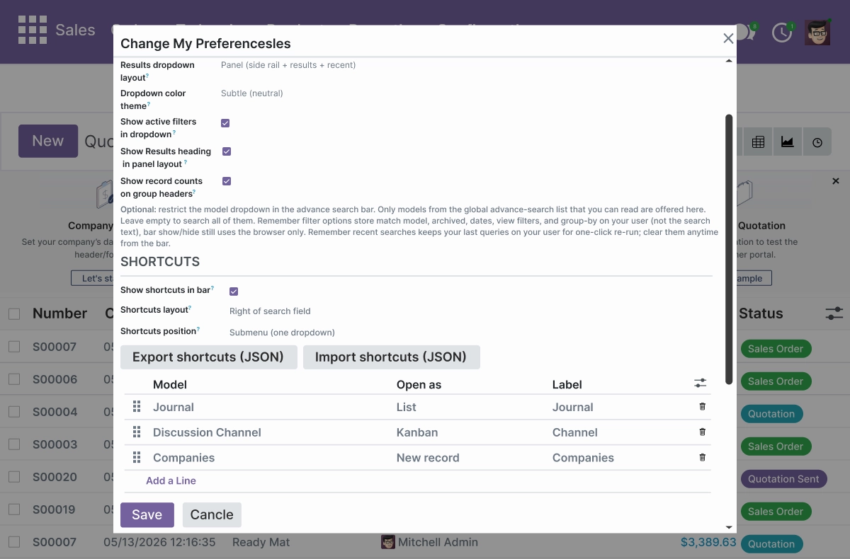 Shortcut Import and Export - Share Shortcut Sets via JSON
