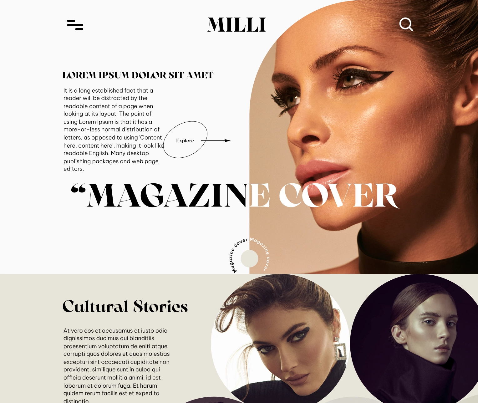 MILLI — Magazine & News Figma UI Kit (36 Screens) | WebbyCrown