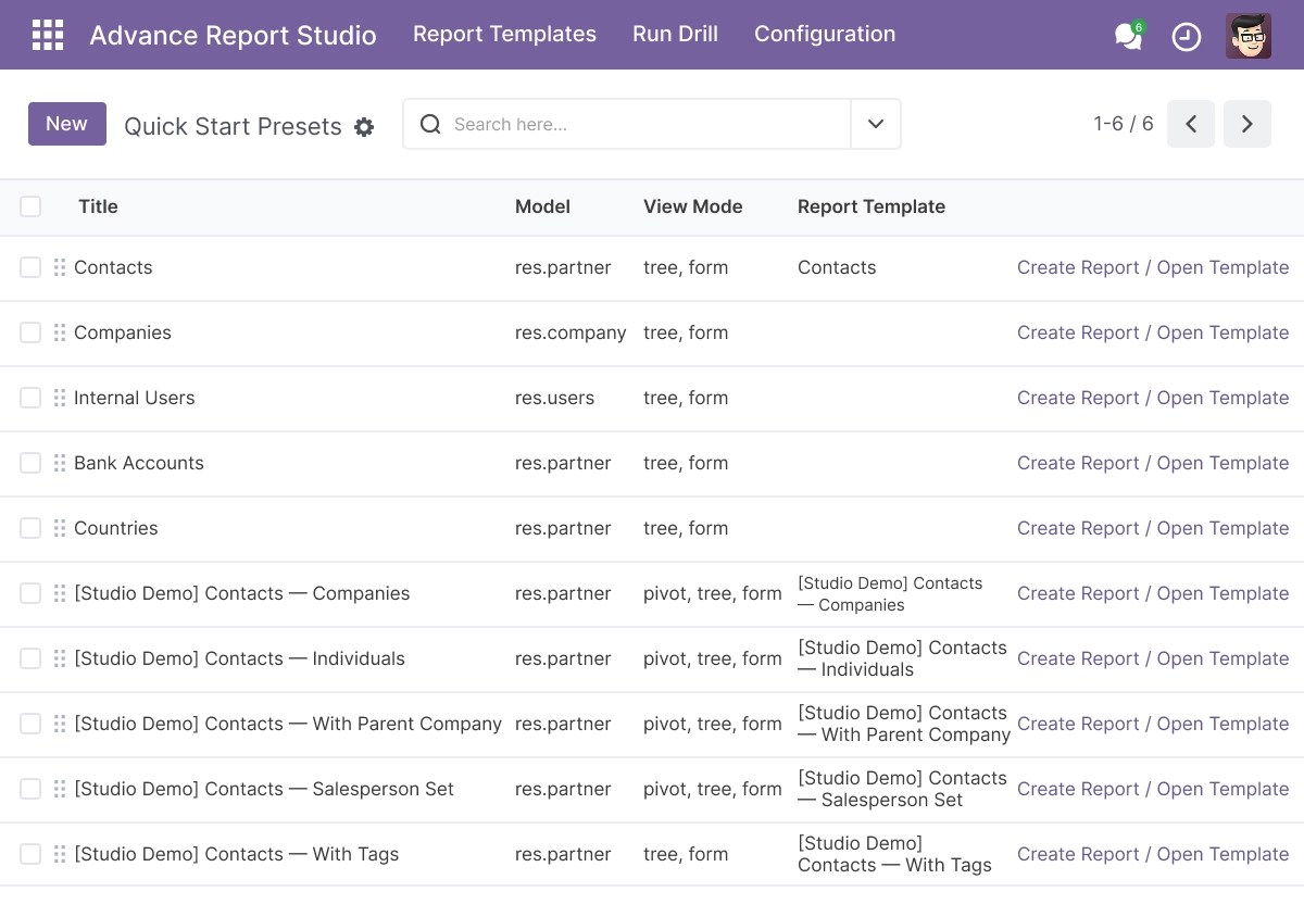 Templates & Configuration