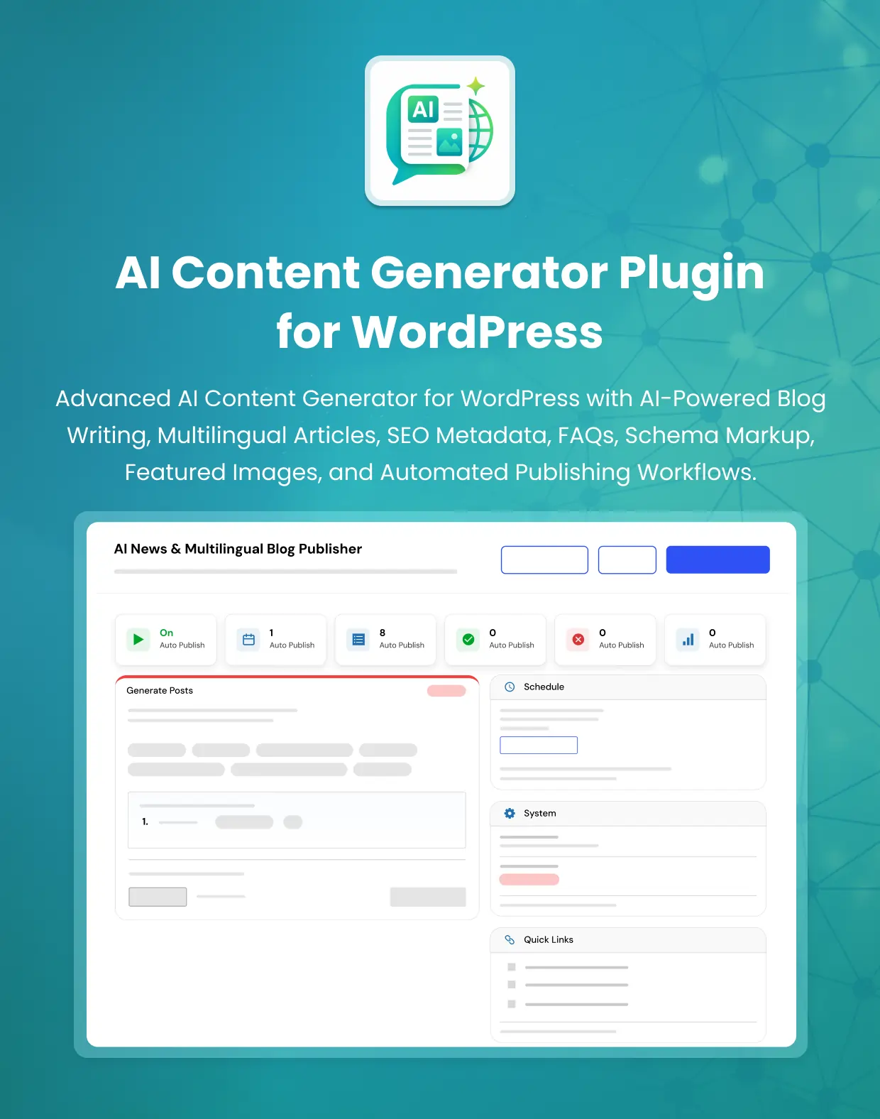 AI Content Generator Plugin for WordPress