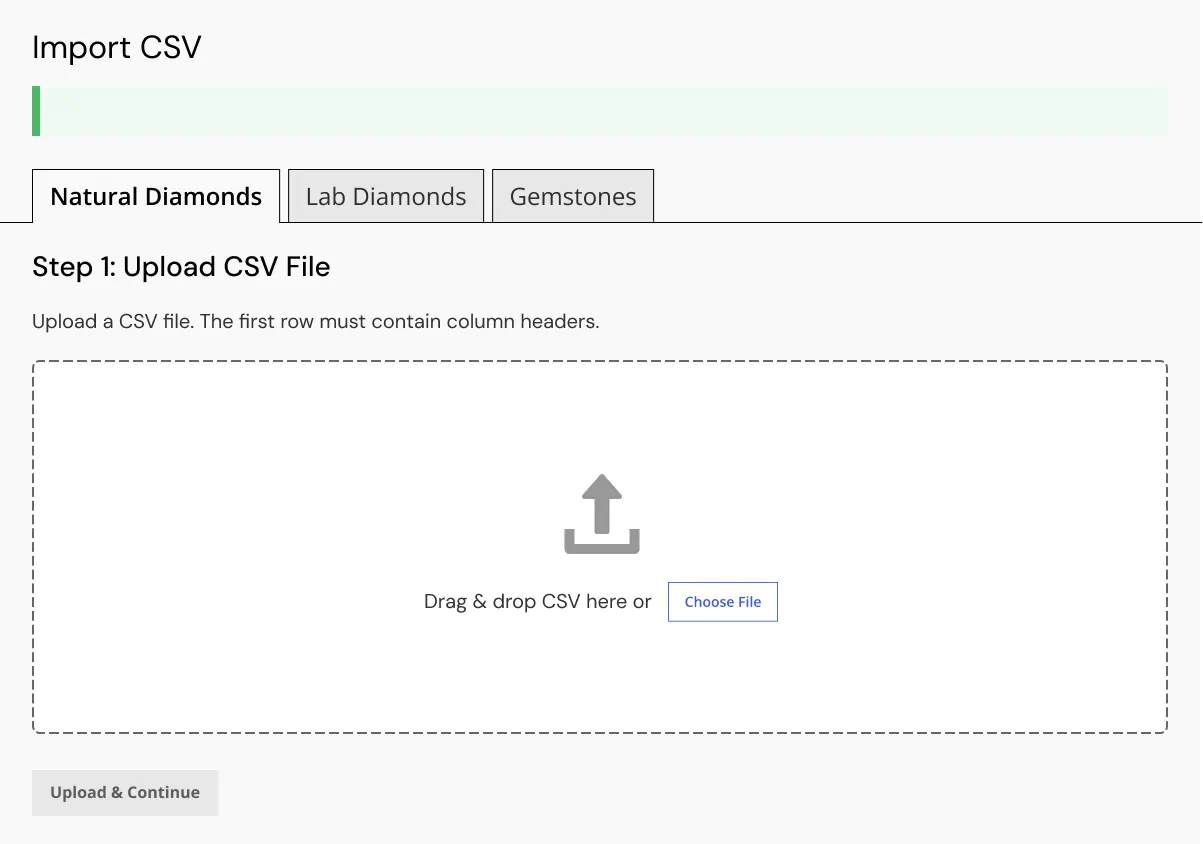 RapNet Feed Import
