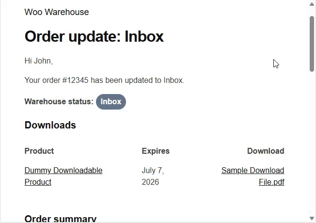 Shipping Tracking & Notifications