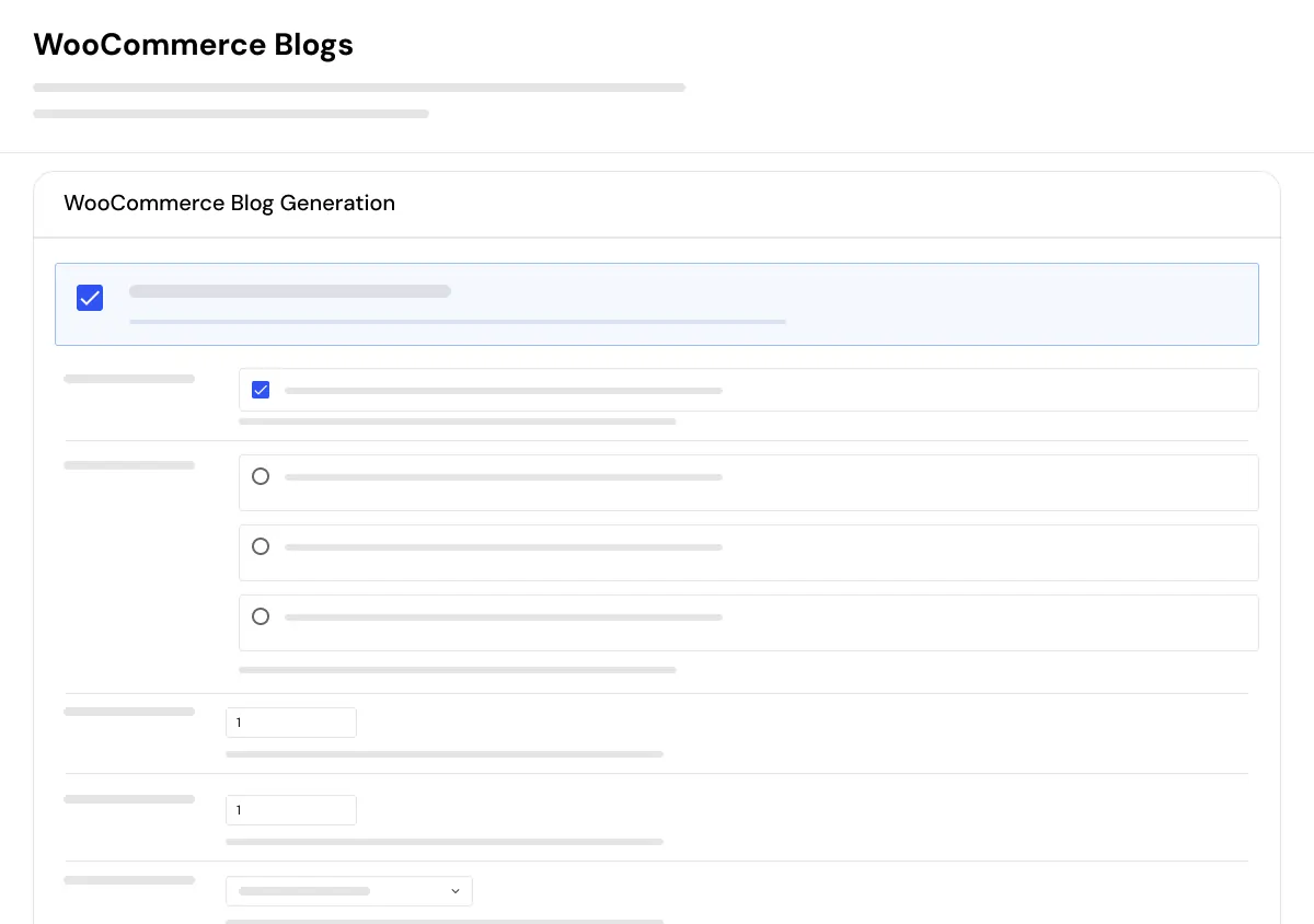 WooCommerce Buying Guide Generator